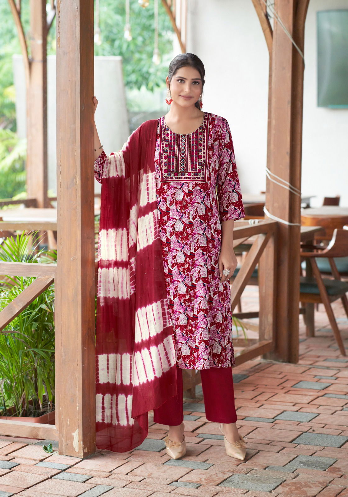 Sabri Vol 3 By Mystic 9 Rayon Printed Kurti With Bottom Dupatta Wholesale Market in Surat
